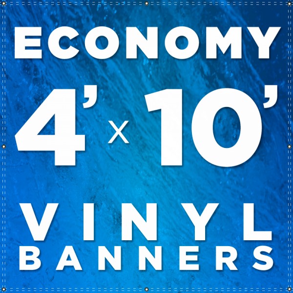 4' x 10'  Vinyl Banner