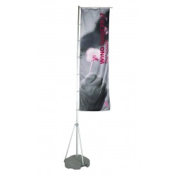 Wind Dancer Lt, 13'-6" Outdoor Advertising Flag Pole Wind Dancer Lt, 13'-6" Outdoor Advertising Flag Pole