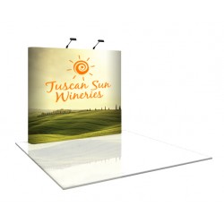 8' wide x 8' high Straight Pop Up Trade Show Display 8' wide x 8' high Straight Pop Up Trade Show Display