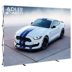 10FT Wide Straight Fabric Trade Show Display 10FT Wide Straight Fabric Trade Show Display
