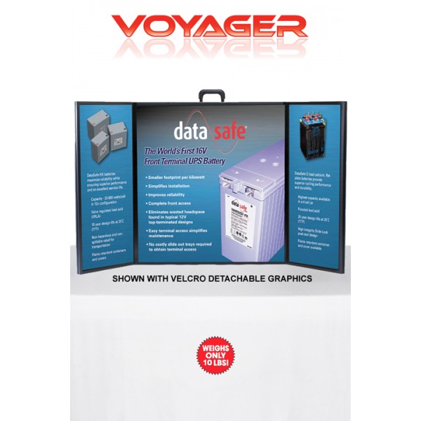 Voyager 5 Monster, 3 Panel Display, 32H x 64W