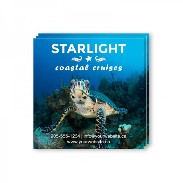 4 x 4 Single Sided Full Colour Postcards