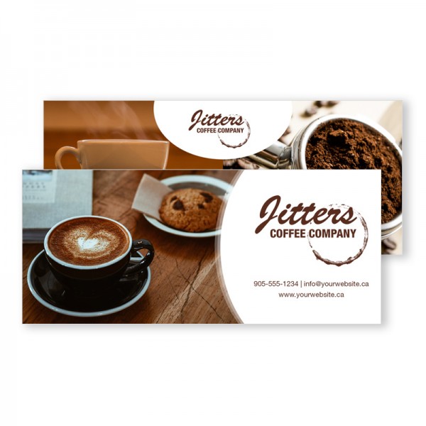 8.5 x 3.66 Double Sided Full Colour Postcards