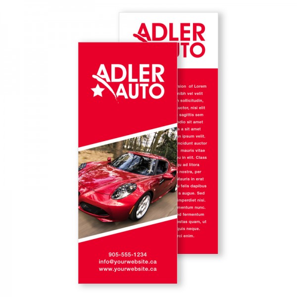 8.5 x 3.5 Double Sided Full Colour Postcards