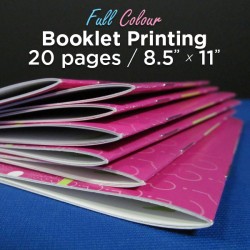20 Page, Full Colour, 8.5x11 Booklets 20 Page, Full Colour, 8.5x11 Booklets