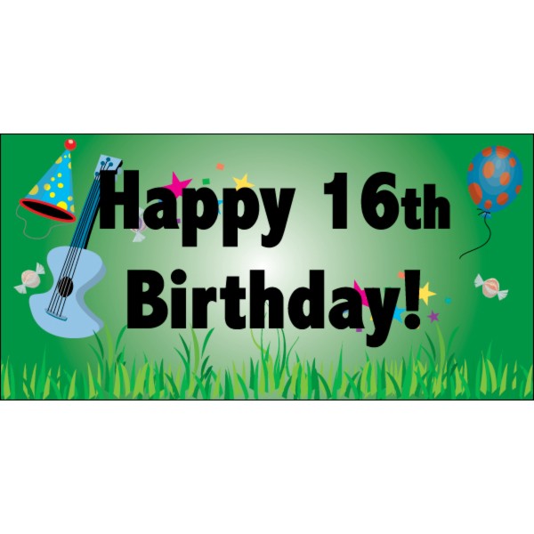 Custom Happy Birthday Banners