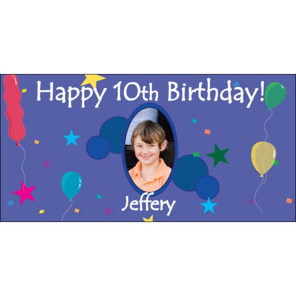 Birthday Banners With Photos