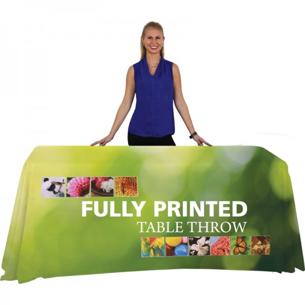 4 Ft Trade Show Tablecloth