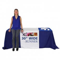 30" Trade Show Table Runner 30" Trade Show Table Runner