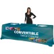 Convertible 6ft or 8ft Economy Trade Show Tablecloth