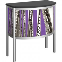 Vector Curved Trade Show Counter 5