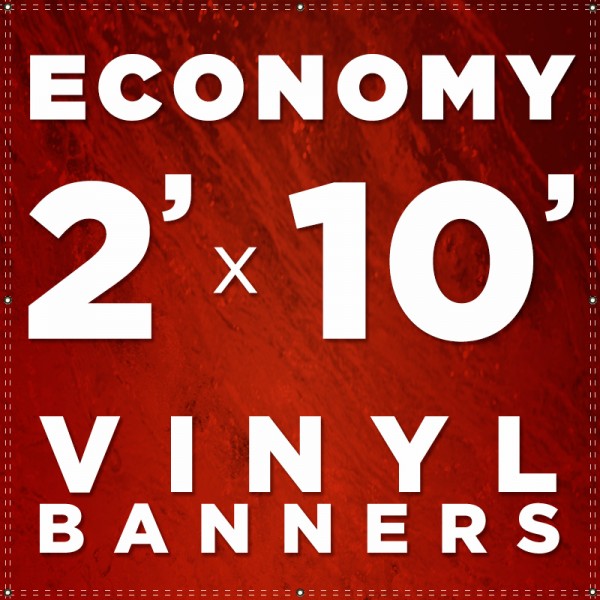 2' x 10' Vinyl Banner