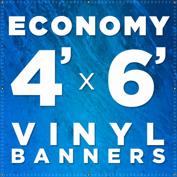 4' x 6' Vinyl Banner