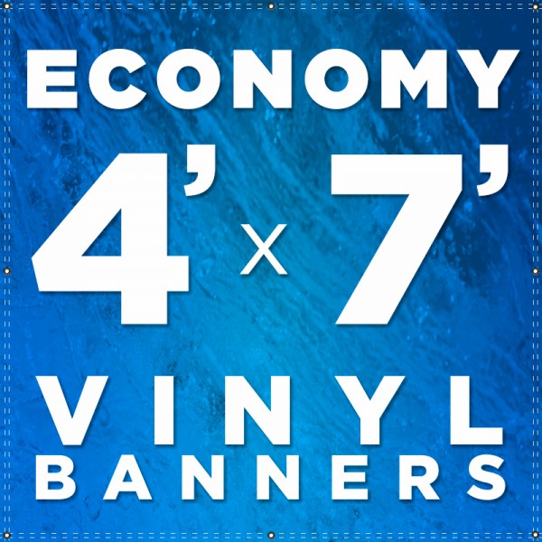4' x 7' Vinyl Banner