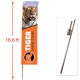 Extra Large Outdoor Straight Flag with Ground Stake Extra Large Outdoor Straight Flag with Ground Stake