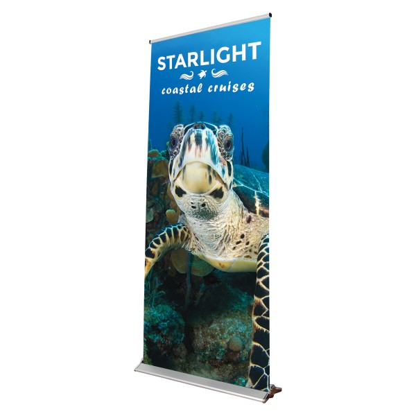 Blade Lite 23.5"w x 83.25"h Retractable Banner Stand