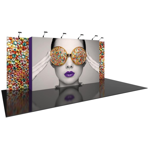 20ft Vector Trade Show Display Kit 07