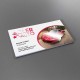 2" x 3.5" Spot UV Business Cards with spot uv on both sides