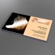 2" x 3.5" Spot UV Business Cards with spot uv on the front only