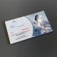 2" x 3.5" Spot UV Business Cards on matte card stock with spot uv on the front only