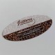 2" x 3.5" Oval Business Cards with silk lamination