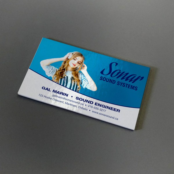 2" x 3.5" UV Glossy Business Cards