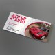 1.75" x 3.5" UV Glossy Business Cards with full UV on both sides