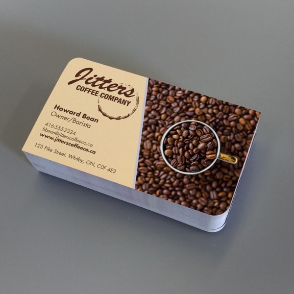 2" x 3.5" Round Corner Business Cards with silk lamination 2" x 3.5" Round Corner Business Cards with silk lamination