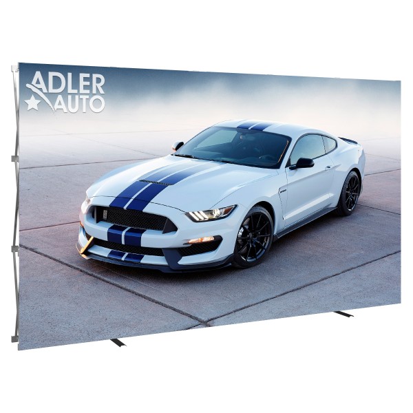Hopup 12FT Wide Straight Fabric Trade Show Display Hopup 12FT Wide Straight Fabric Trade Show Display