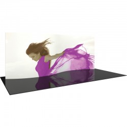 20' Serpentine Trade Show Display