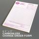 Change Order Forms