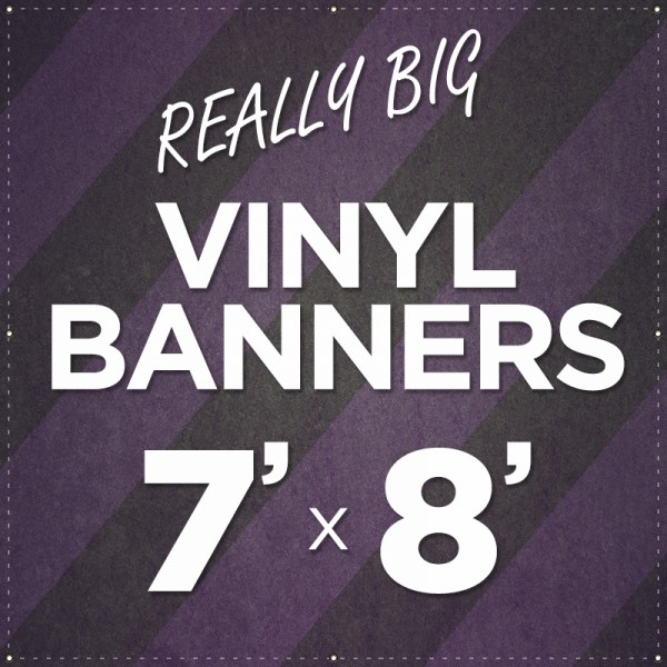 7' x 8' Large Vinyl Banner