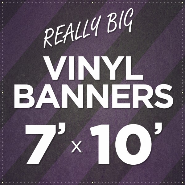 7' x 10' Large Vinyl Banner