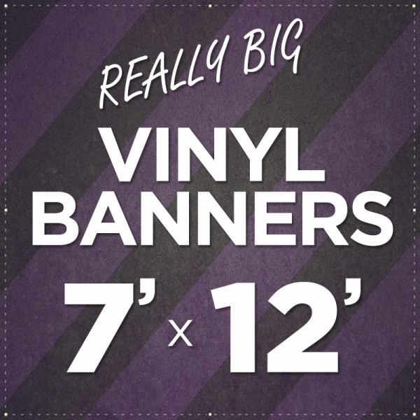 7' x 12' Large Vinyl Banner