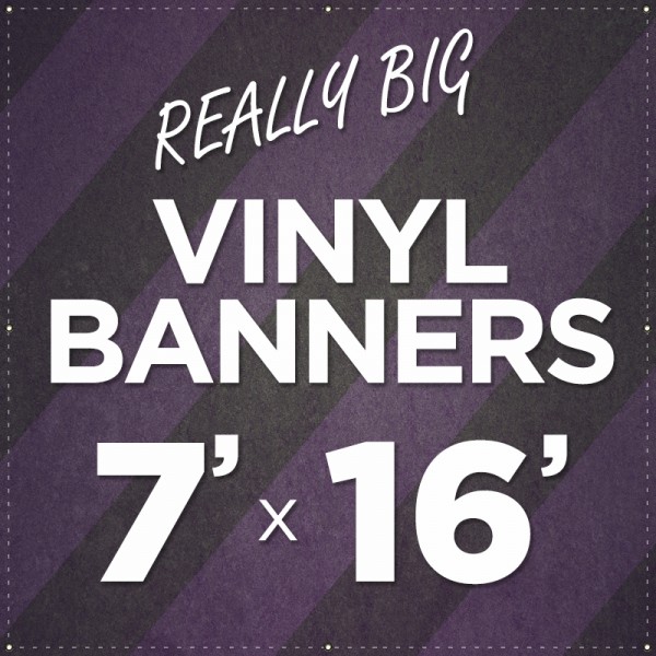 7' x 16' Large Vinyl Banner