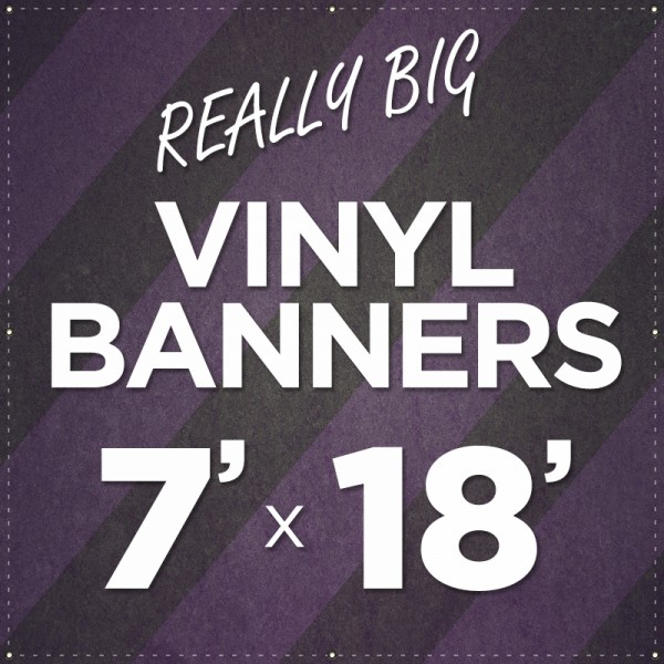 7' x 18' Large Vinyl Banner