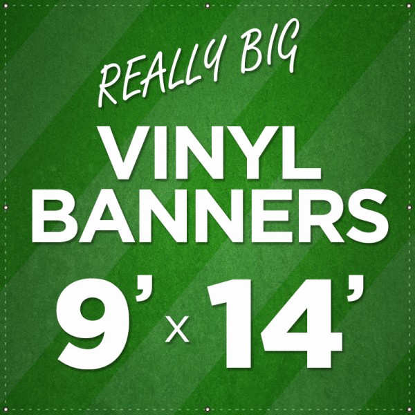 9' x 14' Large Vinyl Banner