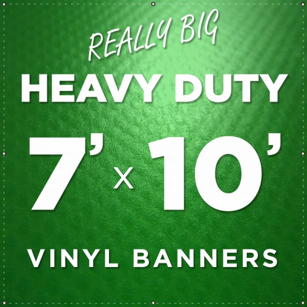 7'x10' Heavy Duty Large Vinyl Banner