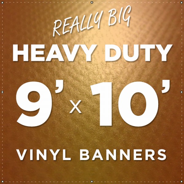 9'x10' Heavy Duty Large Vinyl Banner