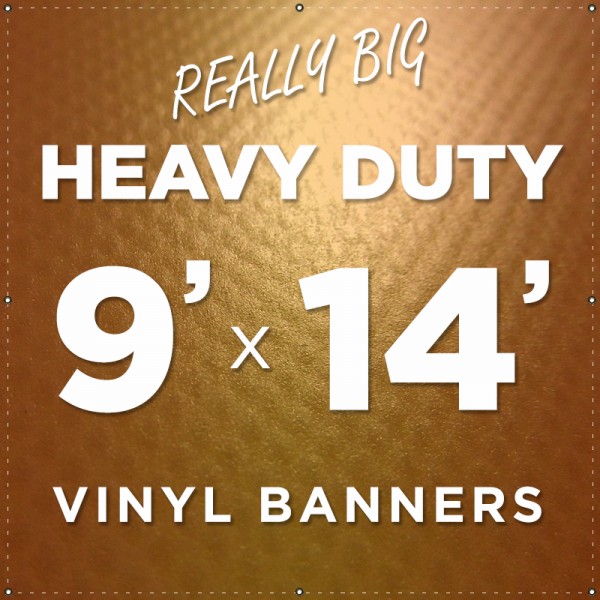 9'x14' Heavy Duty Large Vinyl Banner