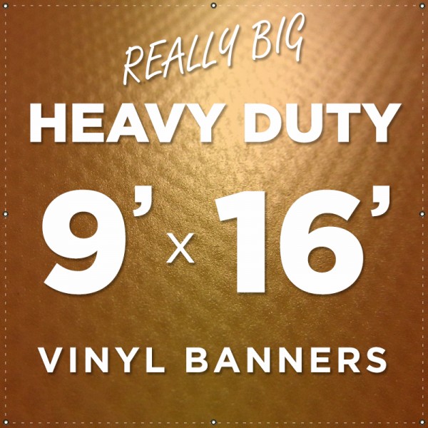 9'x16' Heavy Duty Large Vinyl Banner