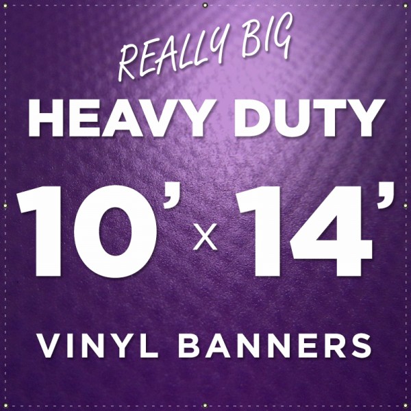10'x14' Heavy Duty Large Vinyl Banner