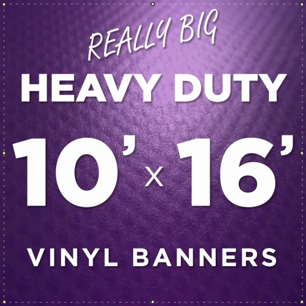 10'x16' Heavy Duty Large Vinyl Banner