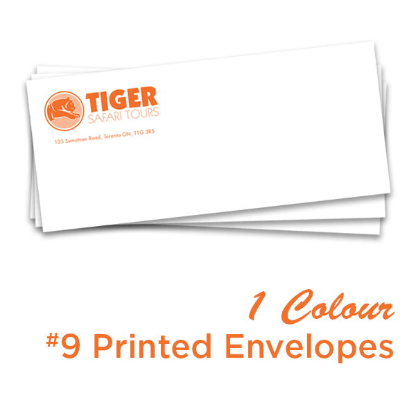 1 Colour #9 Printed Envelope