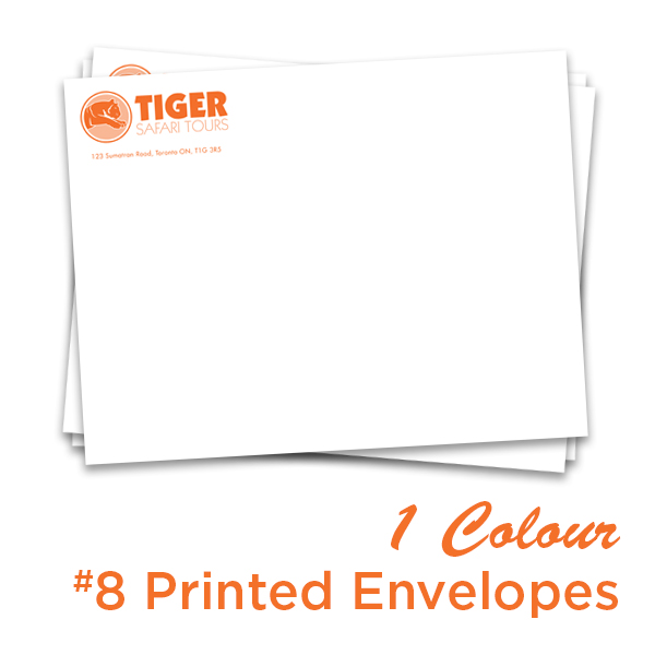 1 Colour 10 x 13 Printed Envelopes