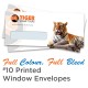 Full Colour, Full Bleed #10 Printed Window Envelopes