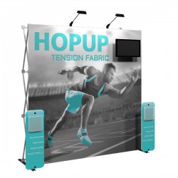 Dimension 7.5FT Wide Straight Trade Show Display Kit 1 Dimension 7.5FT Wide Straight Trade Show Display Kit 1
