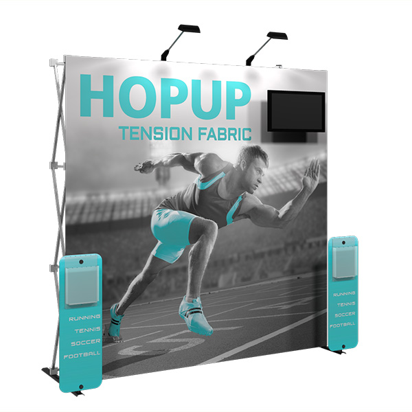 Dimension 7.5FT Wide Straight Trade Show Display Kit 1 Dimension 7.5FT Wide Straight Trade Show Display Kit 1