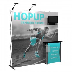 Dimension 7.5FT Wide Straight Trade Show Display Kit 2 Dimension 7.5FT Wide Straight Trade Show Display Kit 2
