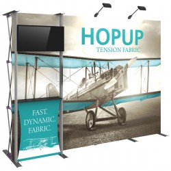 Dimension 10FT Wide Straight Trade Show Display Kit 3 Dimension 10FT Wide Straight Trade Show Display Kit 3